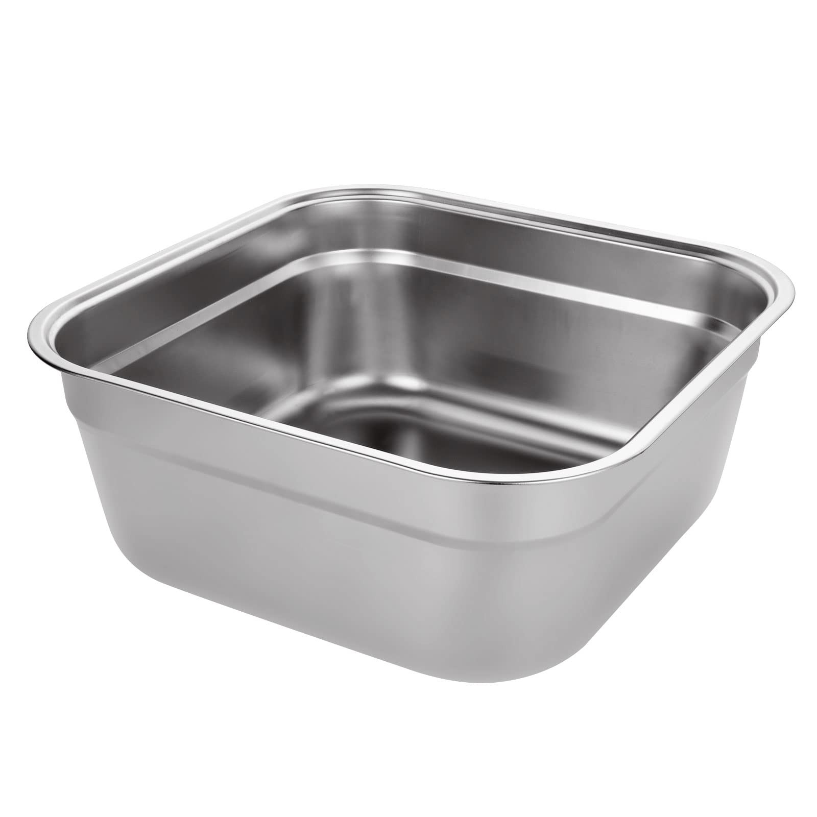 ASelected Washing Up Bowl 304 Stainless Steel Large Rectangular 10 Litre W 14890₽