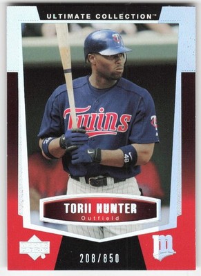 2003 Upper Deck Ultimate Collection /850 Torii Hunter #23 Minnesota Twins