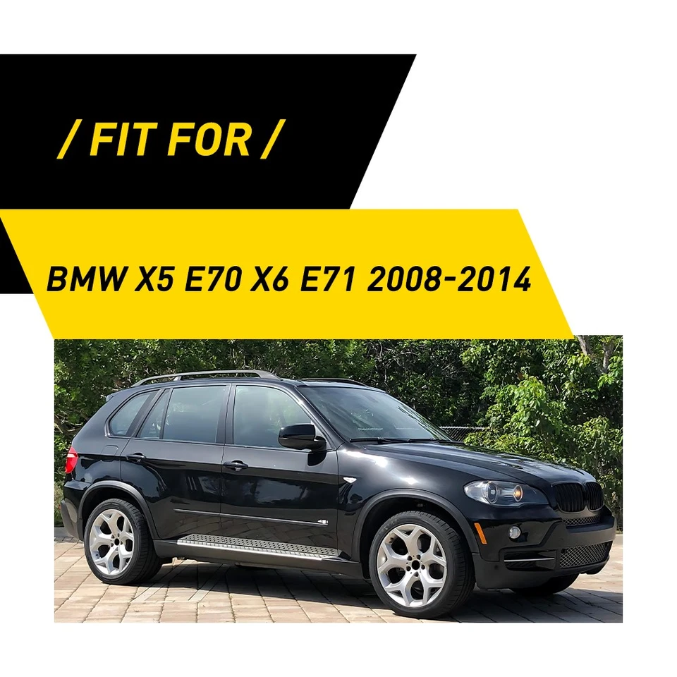 3D ПВХ центральная консоль управления чехол из углеродного волокна 1-10Set подходит для BMW X6 2008-2014 - Изображение 2 из 4