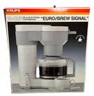 Vintage Krups Euro Brew White 10 Cup  Coffee Maker New In Box