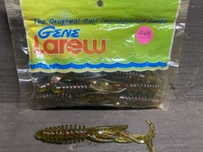 Gene Larew Hoodaddy Jr 4.5” 10ct Bag Watermelon Seed Red Flk,hard To Find Color 