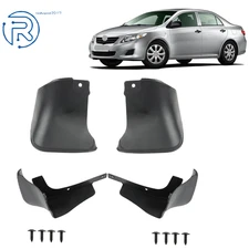 For Toyota Corolla 2009-2013 Mud Flaps Splash Guards Set Front Rear PT76902090