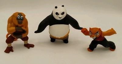 2011 McDonald's Kung Fu Panda Po, Tigris, & Monkey Toys | eBay