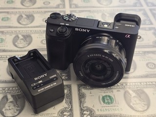 Sony Alpha a6400 24.2MP 4K Mirrorless Black w/ 16 50mm f/3.5 OSS Lens 2794