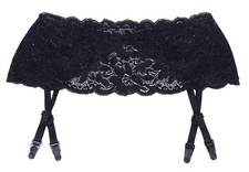 Stretch lace Garter Belt.
