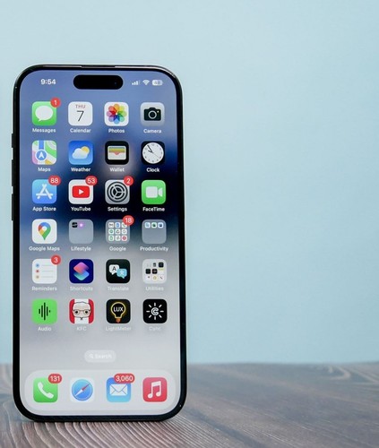 Apple iPhone 15 Pro - 128 GB - Blue Titanium LIKENEW Condition - Bild 4 von 5