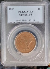 ココア旧貨幣 約30枚セット 1842 1C Small Date, BN (Regular Strike) Braided Hair Cent - PCGS