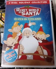 The Secret World Of Santa Elves In Toyland DVD New / Sealed Cartoon!