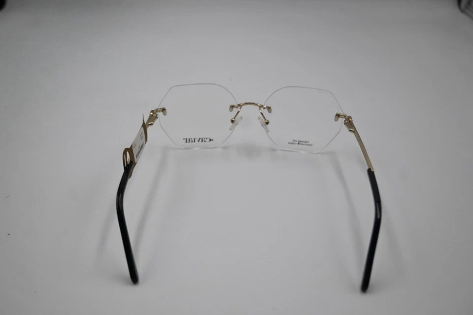 NICE Caviar Collection M 2400 Eyeglasses FRAMES C 21 Gold  53[]16-130 K492 - Image 4 of 4
