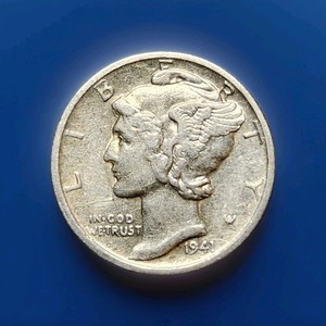 1941-S 10C Mercury Dime #14