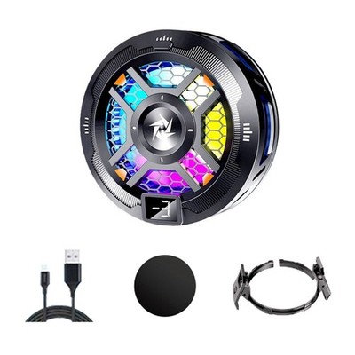 Magnetic Phone Holder with Digital Display Semiconductor Phone Cooler for Car