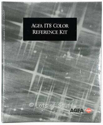 Agfa IT8 Color Reference Kit New Old Stock Factory Sealed