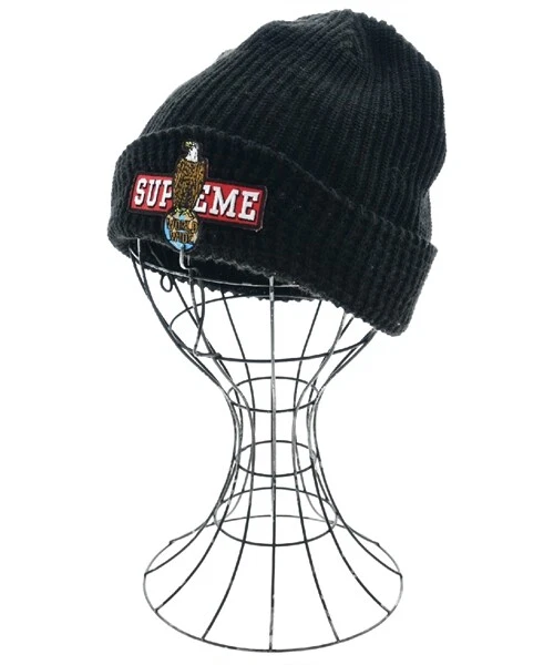 Casquette/bonnet tricot Supreme noir 2200427848096