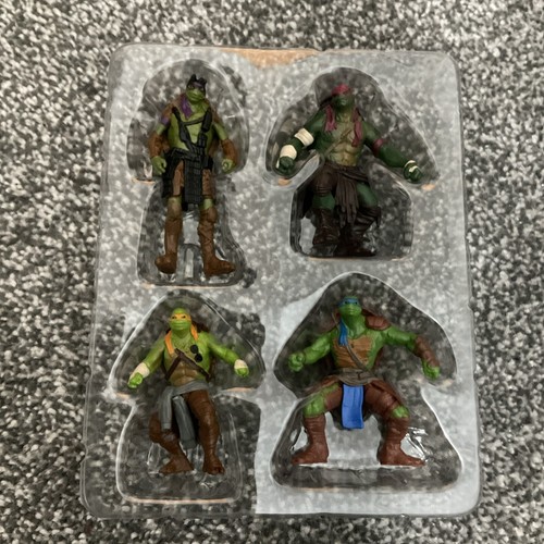 Teenage Mutant Ninja Turtles Blu-Ray 2014 Limited Edition 4-Figure Pack Box Set - Picture 5 of 6
