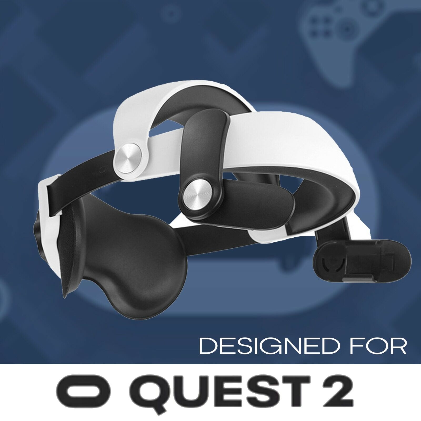 Halo Strap For Oculus Quest 2 Three Nodes Adjustable VR Headset