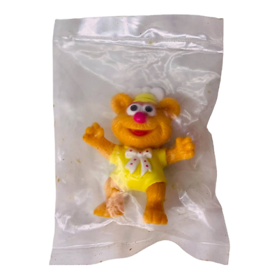 Vintage HA! 1986 Muppet Babies Toy Figures: Fozzy Gonzo Miss Piggy