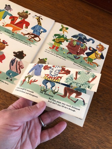 Vintage KELLOGG'S JUMBLY JUNGLE BOOK - Over 335 Animal Combinations! ~ 1948 - Foto 8 di 9