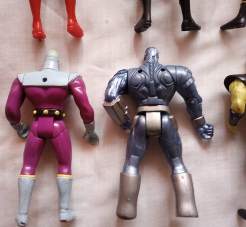 DC Action Figure Lot 1995 Kenner Conduit John Steel Brainiac Superman Superboy - Picture 16 of 23