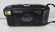 Vintage Polaroid Captiva SLR Instant Film Camera Captiva Uses 95 Film Untested