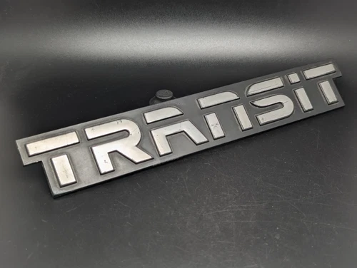 FORD TRANSIT LOGO ACRONYM EMBLEM FRIEZE CREST WRITTEN PLATE BADGE NAME PLATE