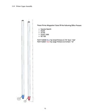 Dillon Primer Magazine Tube Only - Large (0.210") #22031 See Inside