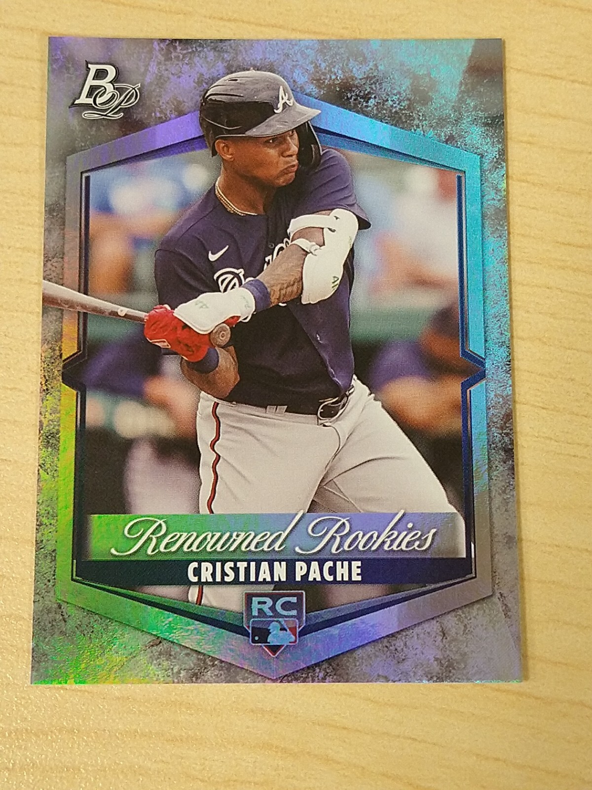 2021 Bowman Platinum Cristian Pache RENOWNED ROOKIES #RR-7 Rookie RC