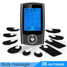 36 Modes Massager Tens Unit Muscle Therapy Pain Relief Stimulator Machine Pulse