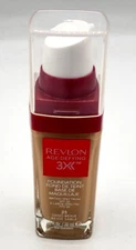 NEW REVLON AGE DEFYING 3X FOUNDATION- 25 SAND BEIGE