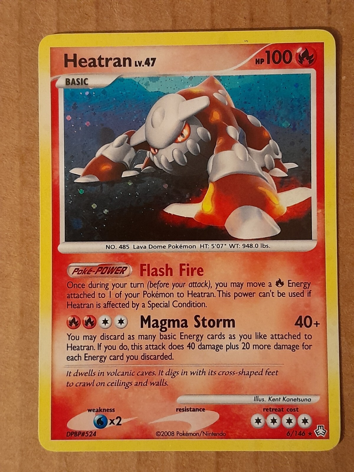 Pokemon Heatran 6/146 Legends Awakened NM See Pictures