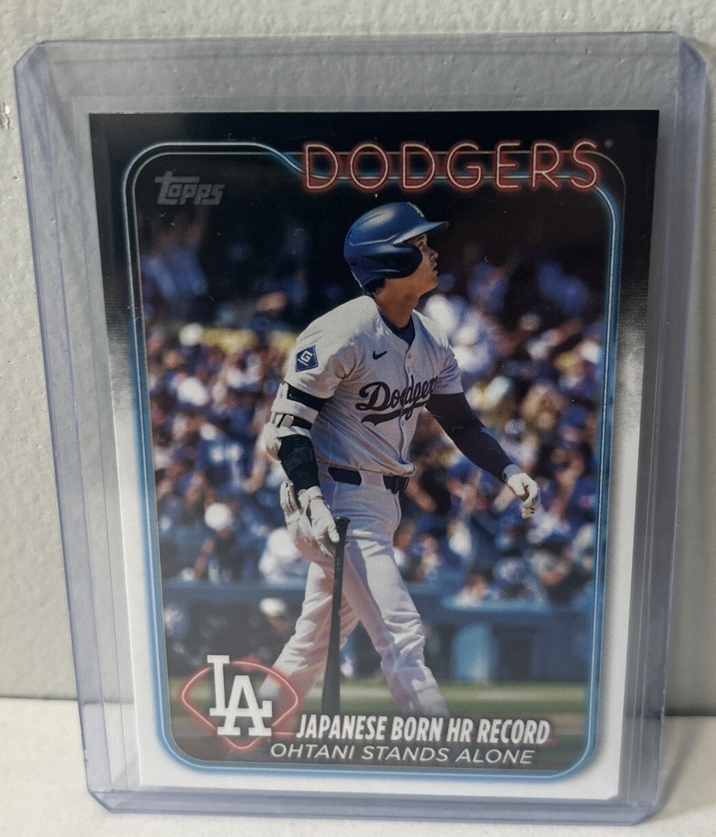 SHOHEI OHTANI - LA Dodgers - 2024 Topps Update Ohtani Stands Alone