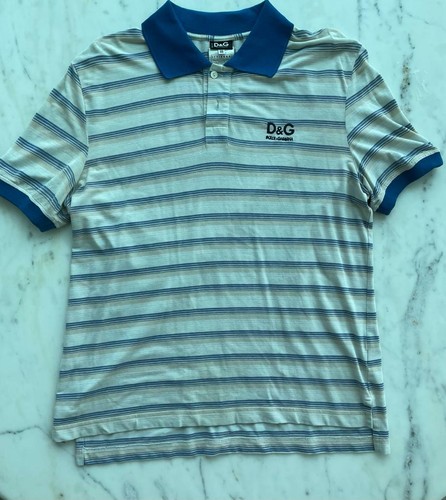Dolce Gabbana Mens vintage retro polo 