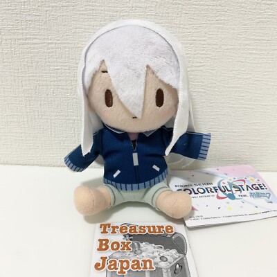 小物 mafuyuki Sega Project Sekai Fuwapuchi Mini Plush Doll Mafuyu Asahina