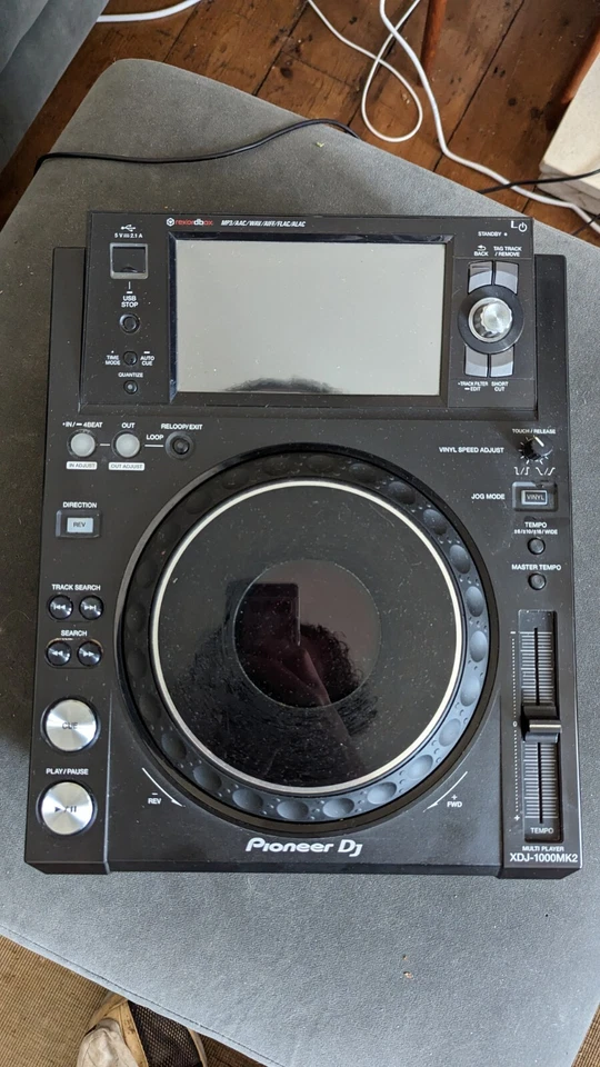 Pair XDJ 1000 Mk1 Mk2 Incl. Swan Flight Cases - Image 2 of 4