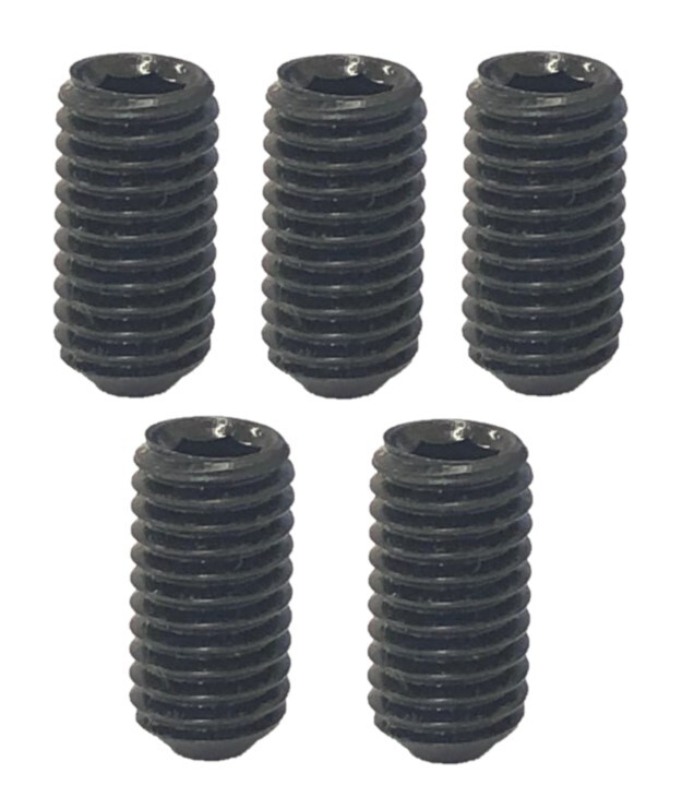 MYFORD SC27 1/4"" BSF x 1/4"" CUP POINT SCREWS PACK OF 5 ML7 SUPER 7 ML10 LATHE