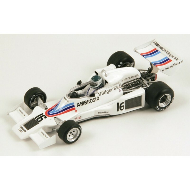 Monoplace Shadow DN8 n°16 Spark, sublime décoration pour vitrine de passionné F1