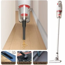 12K PA Aspiradora De Pisos Para Casa Hogar Alfombras Ligera Sin Bolsa Suelo Duro