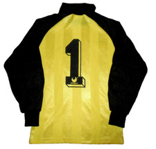Vintage 1980s Uhlsport Soccer Jersey Goalkeeper Jersey #1 Size S
