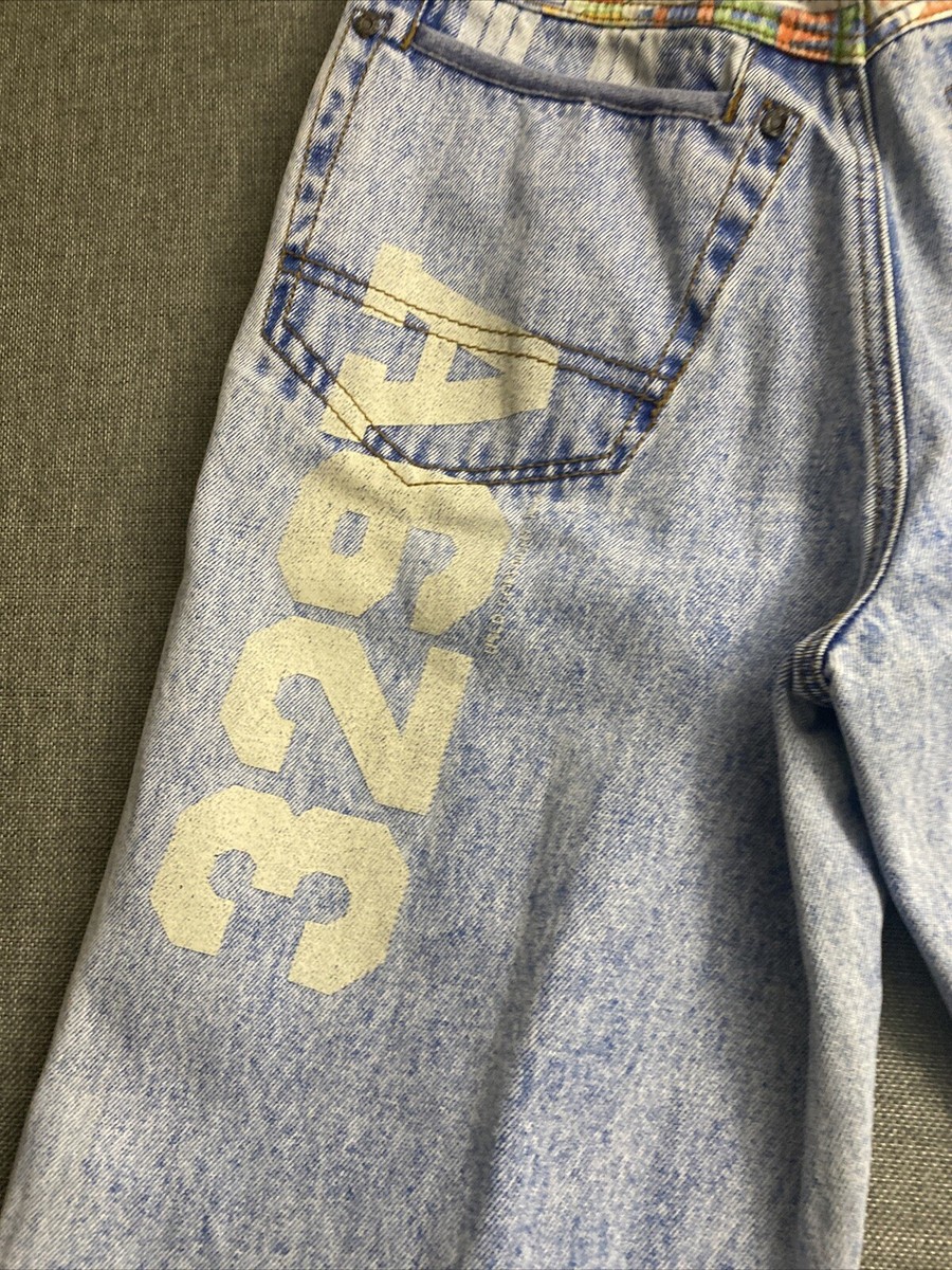 Vintage 90s Get Used By Ellie Jeans Size 32 Hip Hop Rap 0395