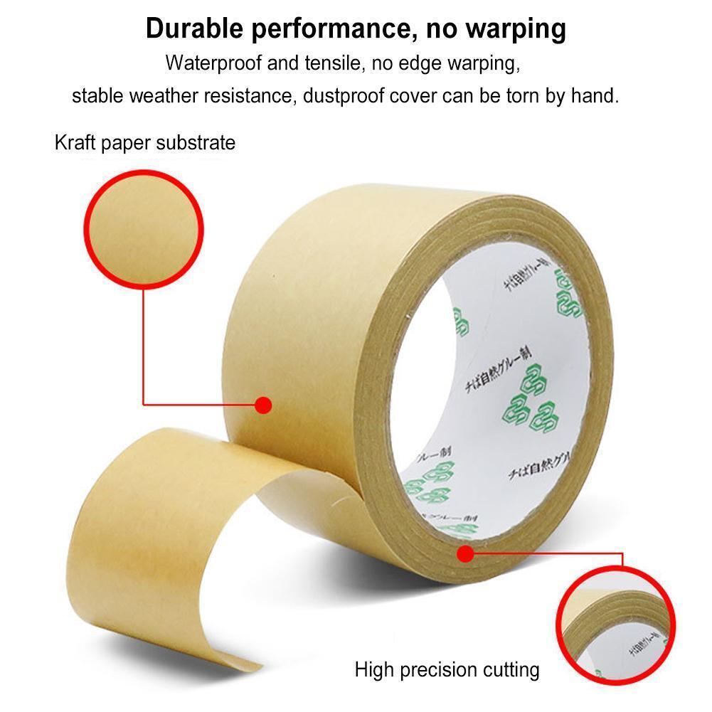 Kraft Paper Tape Sealing Self Adhesive Tape Car Painting Tape' Shelter