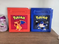 3D Printed Pokemon Red, Blue, Yellow Cartridge Wall Art