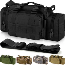 Tactical Sport Duffle Bag Water Resistant Deployment Bag Molle Utility Waist Bag