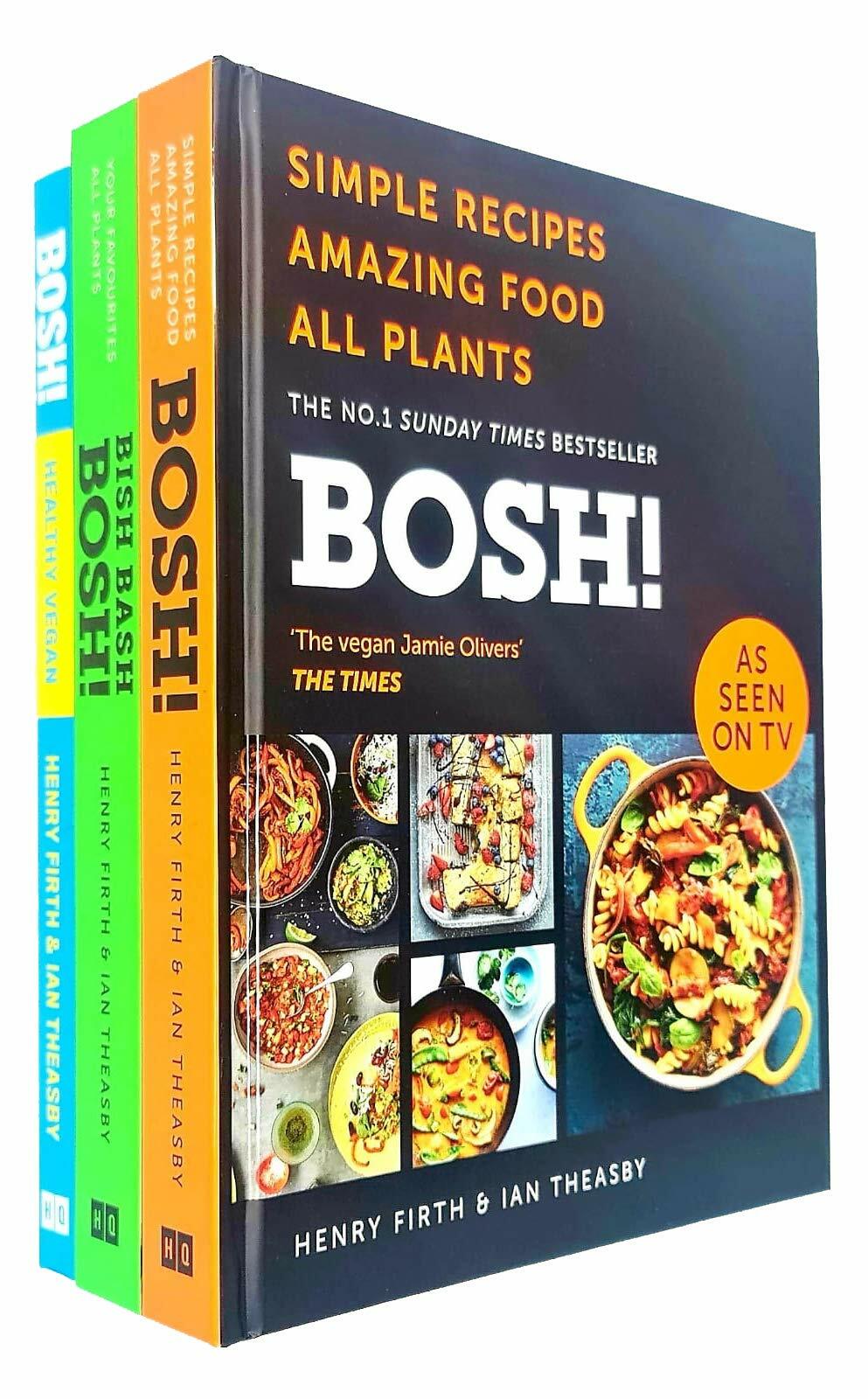 B&Q -  Bosh Series 3 Books Collection Set By Henry FirthIan Theasby (Bosh Healthy VeganHardcover Bish Bash BoshHardcover Bosh - Image 3
