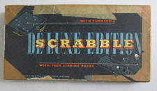 Scrabble De Luxe Edition with