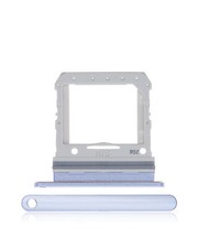 Single Sim Card Tray Compatible For Samsung Galaxy Z Flip F700  Mirror Purple 