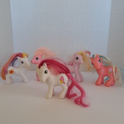 My Little Pony Lot 2002-2007 Cotton Candy Sunny Daze Pinkie Pie Toola Roola +