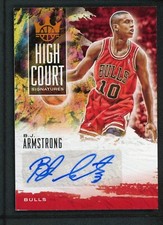 2019-20 B J ARMSTRONG 43/49 auto panini court kings high court signatures