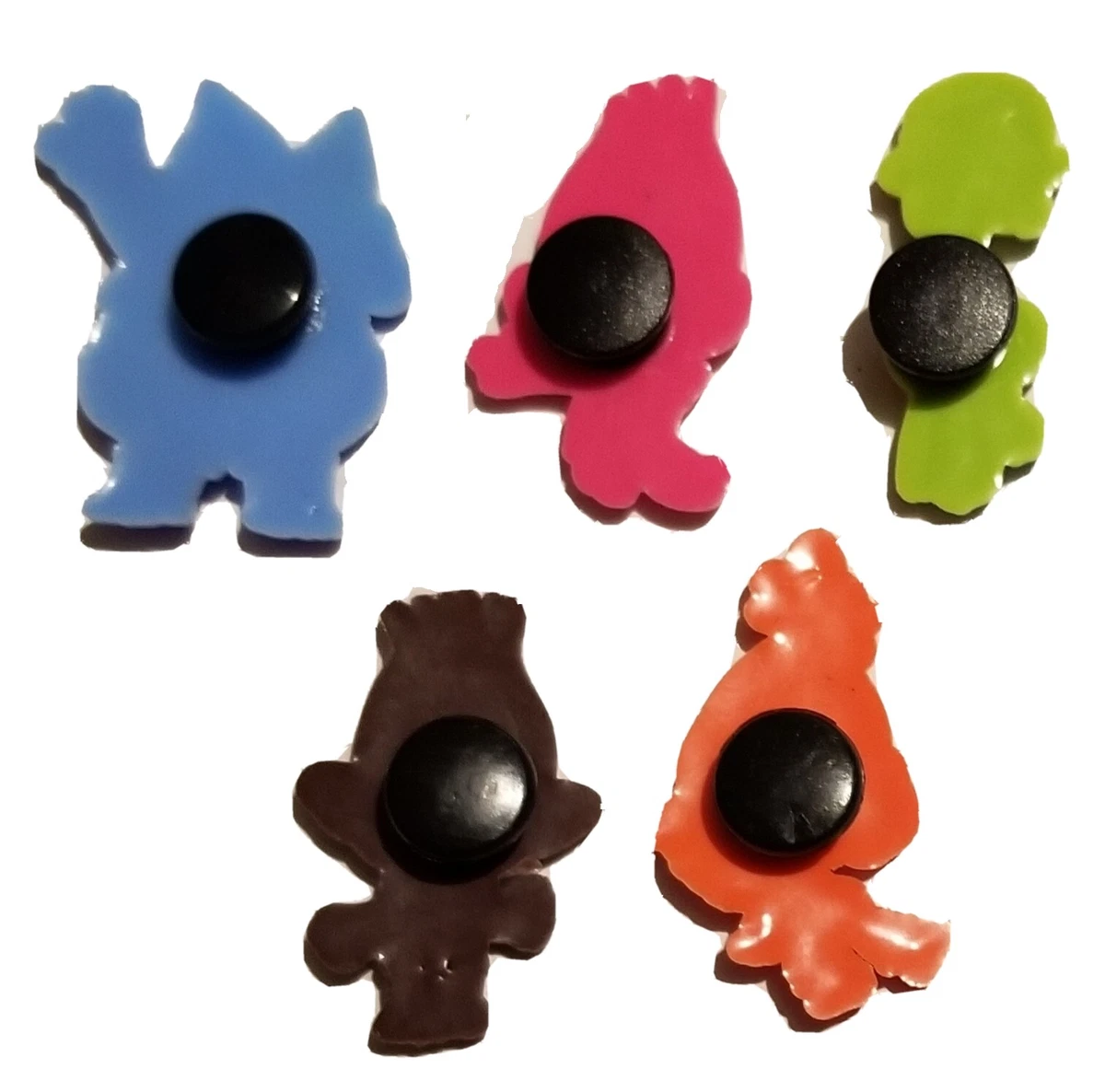 Trolls Shoe Charms! 5 PC Set! NEW! For Shoes, Bracelets, Crafts, & More!