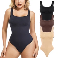 Snatched Bodysuit Women Slimming Bodysuit Snatched Thong Tummy Control Shaper