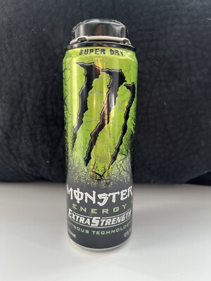 Monster Energy Super Dry Extra Strength - Twist Top Empty Can