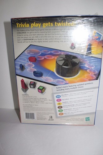 In Pursuit Board Game 2001 New Sealed Team Trivia Party Game by Hasbro Trivia - Picture 2 of 2
